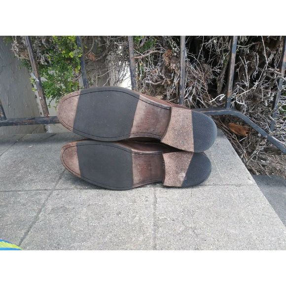 FRYE Everett Lace  Distressed Leather Boots Men 12 - Picture 7 of 7